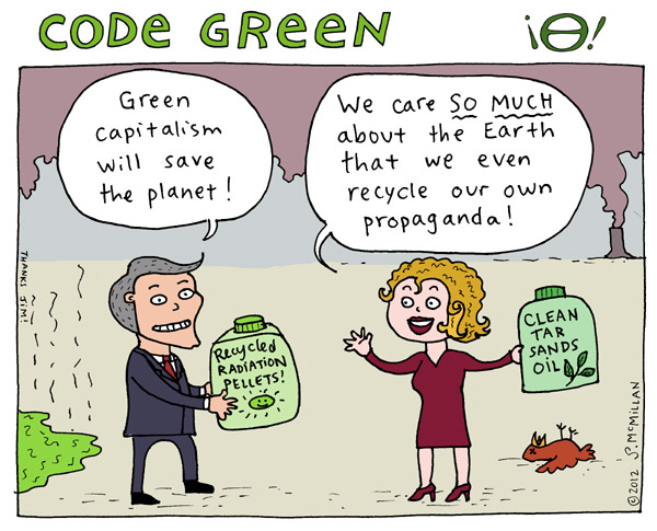 Code Green: Recycled Propaganda 2012Toon28