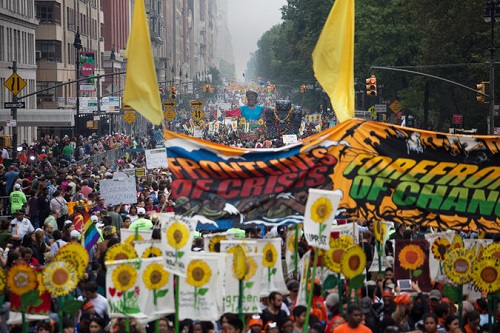 Photo of Climate Change March NYC 9-21-14