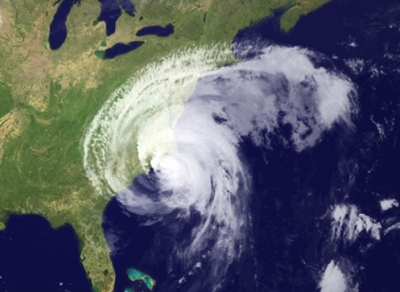 Hurricane Irene Aug 2011 NASA Satellite Photo of Hurricane Irene