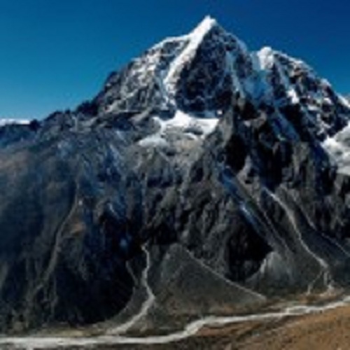Photo of Mt. Taboche in the Khumbu Valley, Nepal