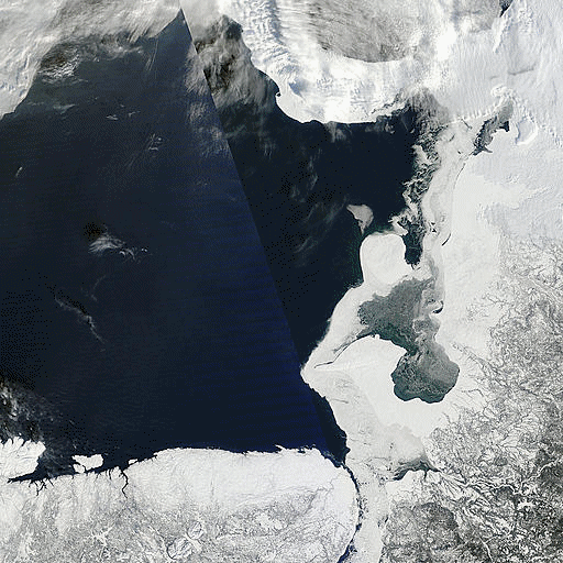 Kara Strait ice jitter