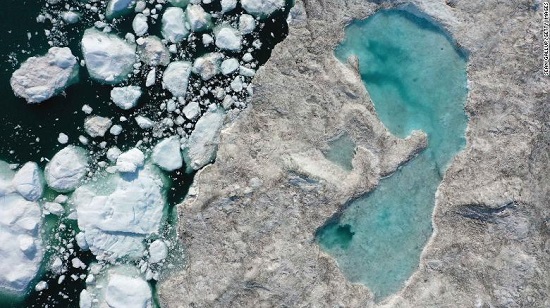 Ilulissat Icefjord, Greenland, July 30, 2029