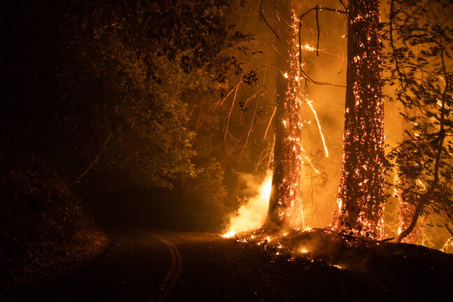California Wildfire Aug 2020