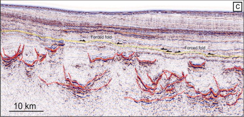 Seismic image of sills from Jones et al supplementary fig 2 (c)