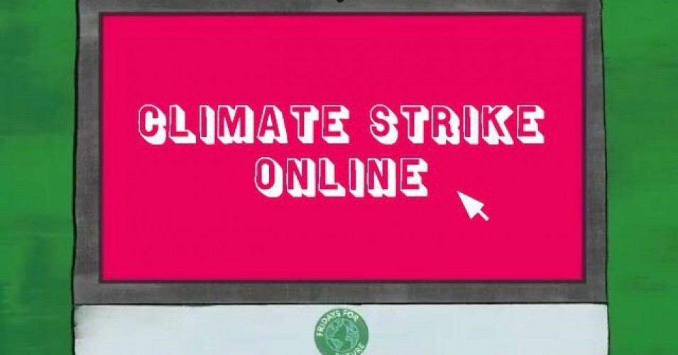 Screen shot of Climate Strike Online